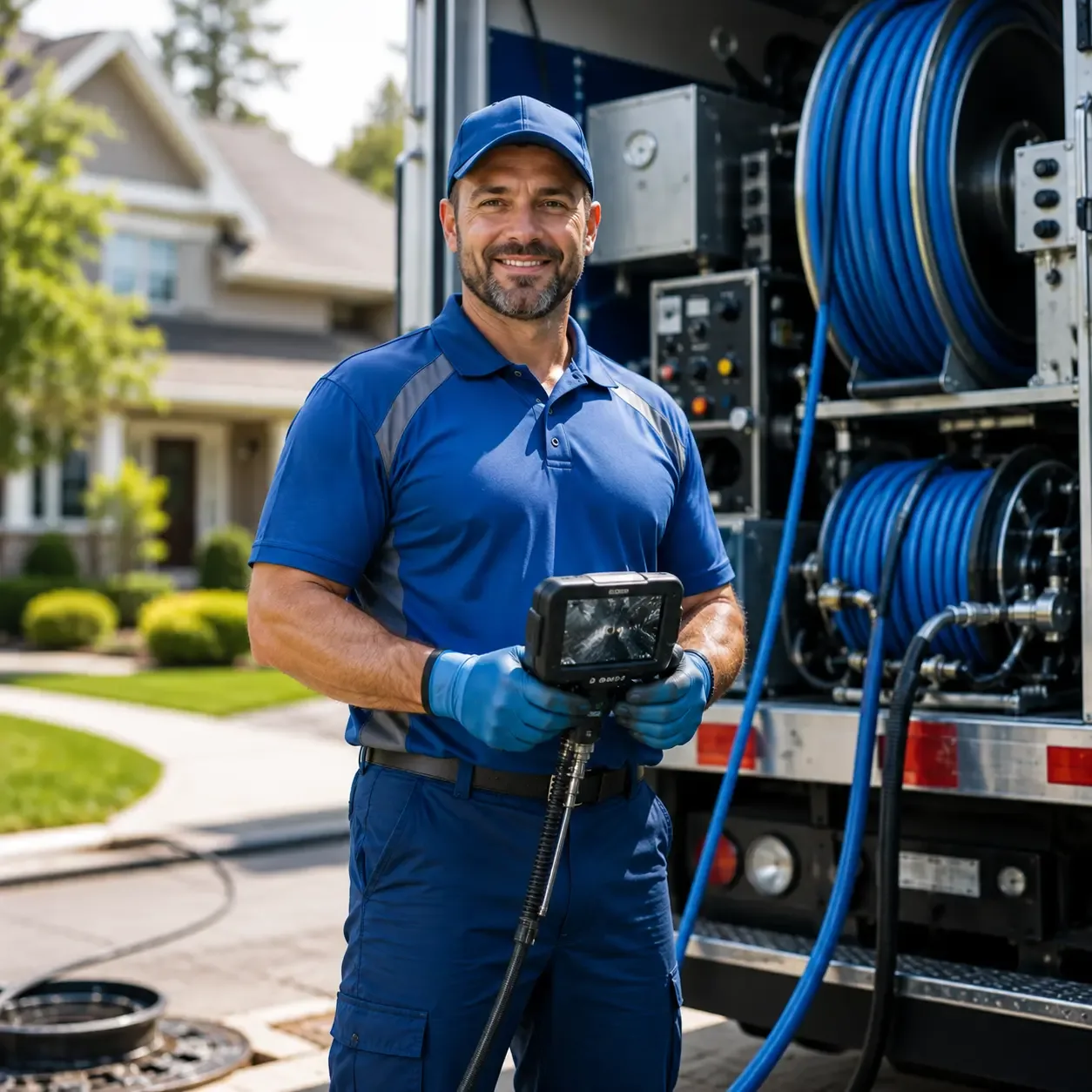 Local outdoor drain cleaning specialists in Britton, MI